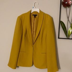 Classic Mustard Yellow Blazer
